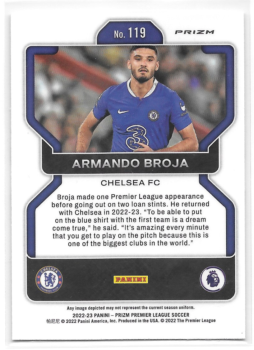 Armando Broja (Chelsea FC) Breakaway Panini Prizm Premier League 22-23