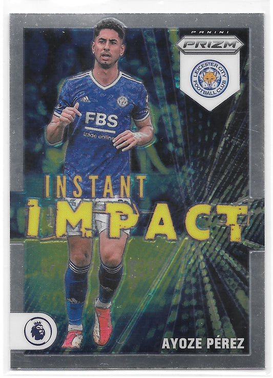 Ayoze Perez (Leicester City FC) Instant Impact Panini Prizm Premier League 21-22