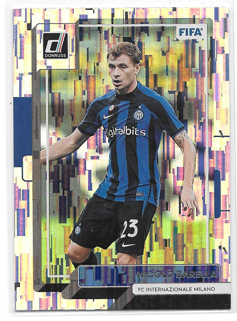 Nicolo Barella (FC Internazionale Milano) Silver Panini Donruss FIFA 22-23