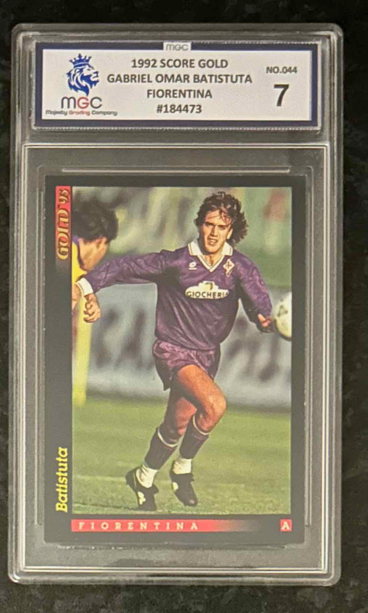 Gabriel Omar Batistuta (Fiorentina) Score Gold Calcio 92-93 MGC 7