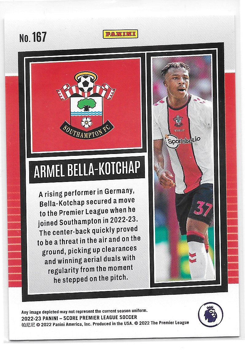 Armel Bella-Kotchap (Southampton) Orange Laser /35 Panini Score Premier League 22-23