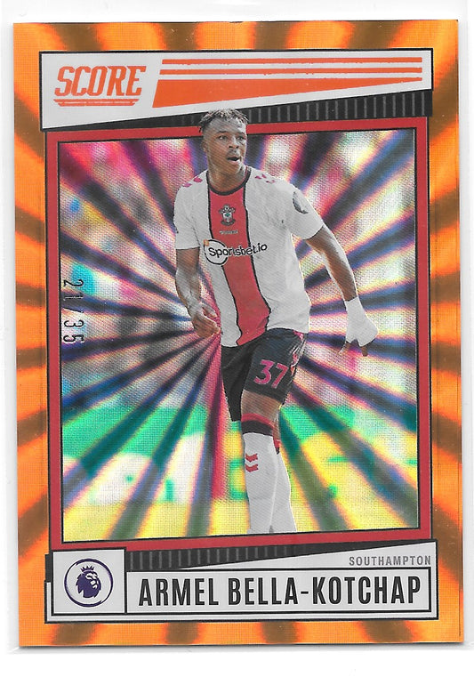 Armel Bella-Kotchap (Southampton) Orange Laser /35 Panini Score Premier League 22-23