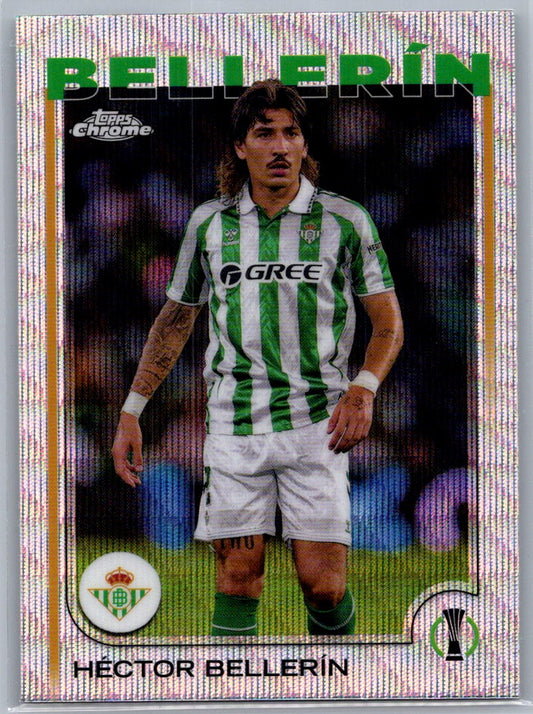 Hector Bellerin (Real Betis) Wave Refractor Topps Chrome UCC 24-25