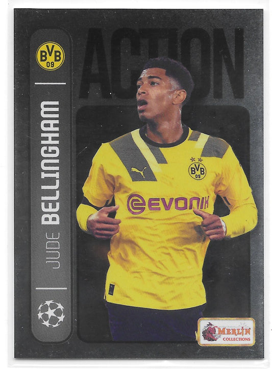 Jude Bellingham (Borussia Dortmund) Action Topps Merlin Heritage 98 22-23