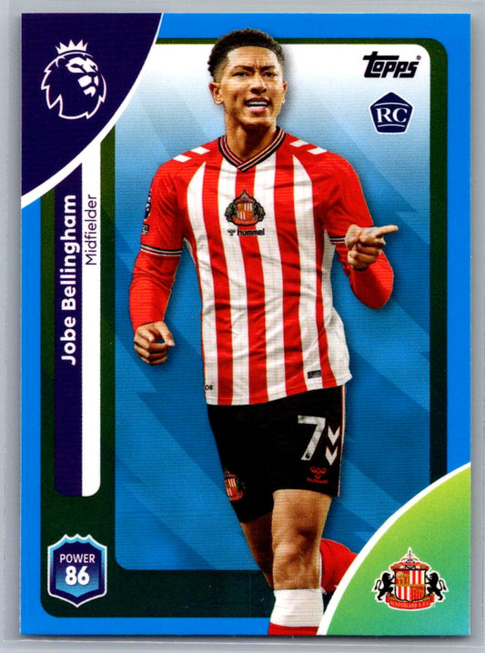 Jobe Bellingham (Sunderland) Blue RC Topps Premier League 25-26
