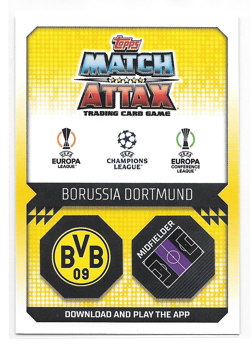 Jude Bellingham (Borussia Dortmund) Wonderkid Limited Edition Match Attax 22-23