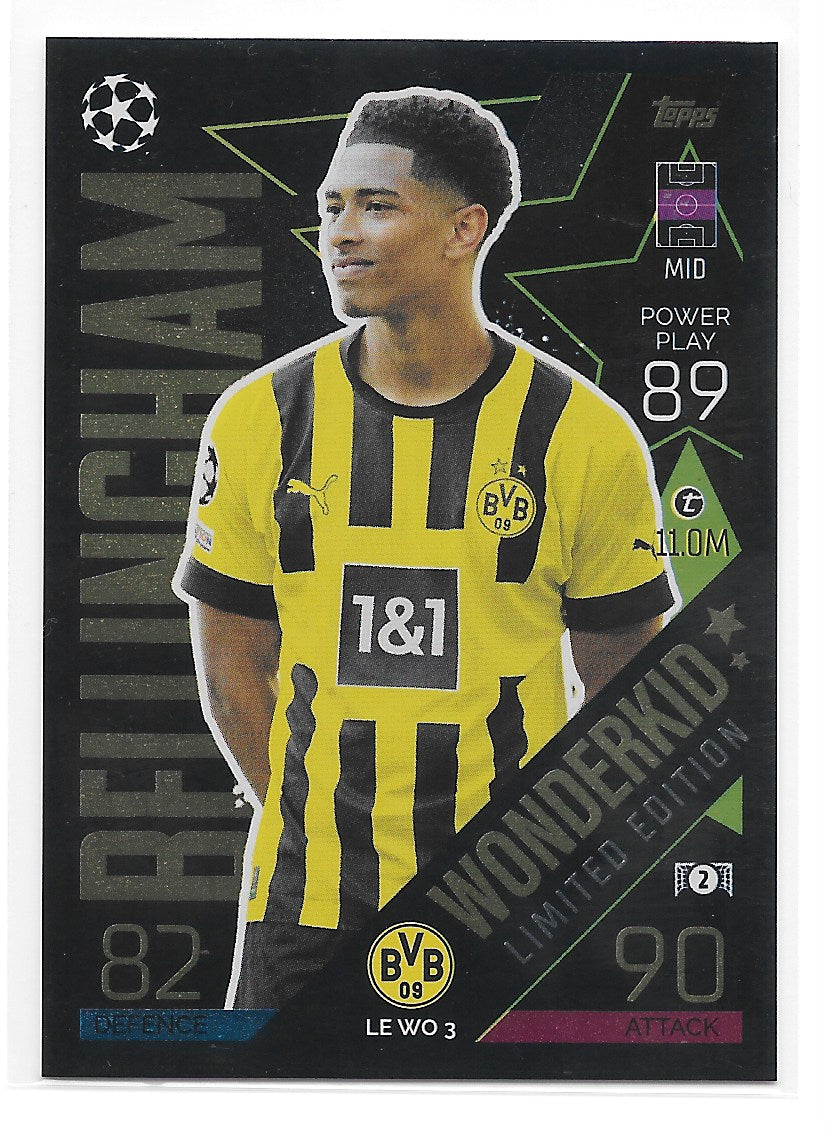 Jude Bellingham (Borussia Dortmund) Wonderkid Limited Edition Match Attax 22-23