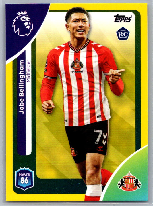 Jobe Bellingham (Sunderland) Yellow RC Topps Premier League 25-26