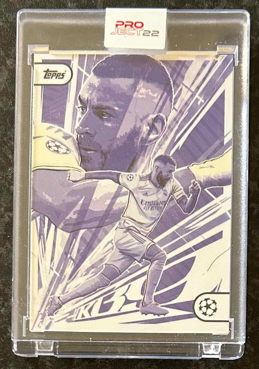 Karim Benzema (Real Madrid CF) x Whip Topps Project 22