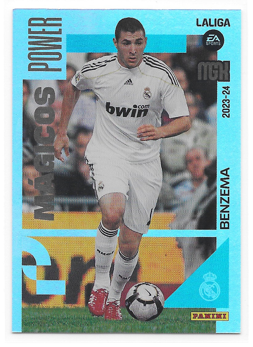 Karim Benzema (Real Madrid) Magicos Power Panini MegaCracks La Liga 23-24