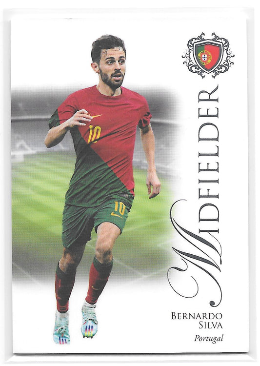 Bernardo Silva (Portugal) Silver /69 Futera Unique World Football 23-24