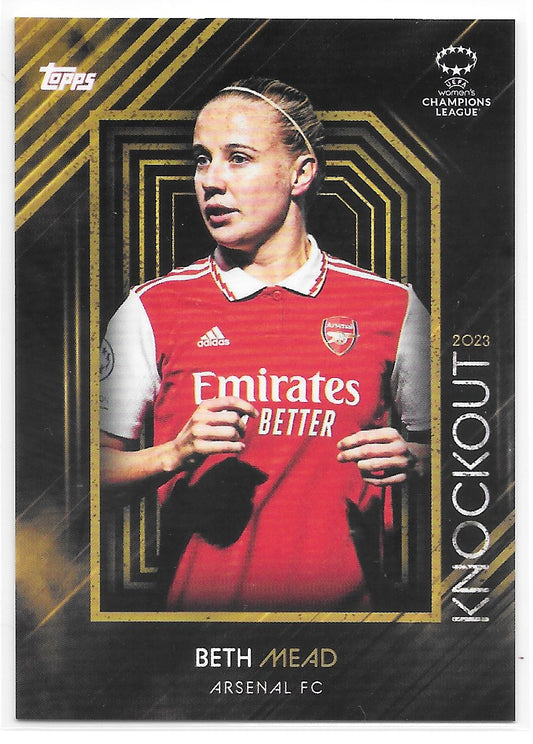 Beth Mead (Arsenal FC) Star Player Topps Knockout UEFA Women’s Champions League 2023