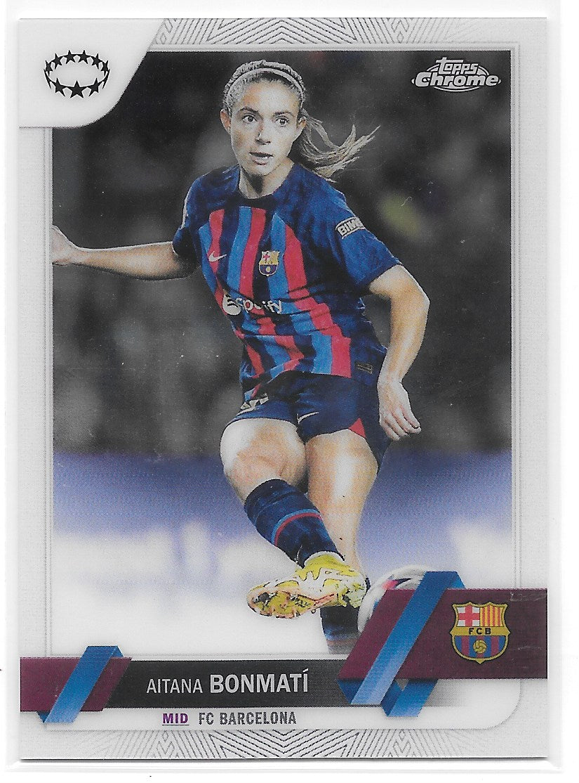 Aitana Bonmati (FC Barcelona) Topps Chrome UEFA Women’s Champions League 22-23