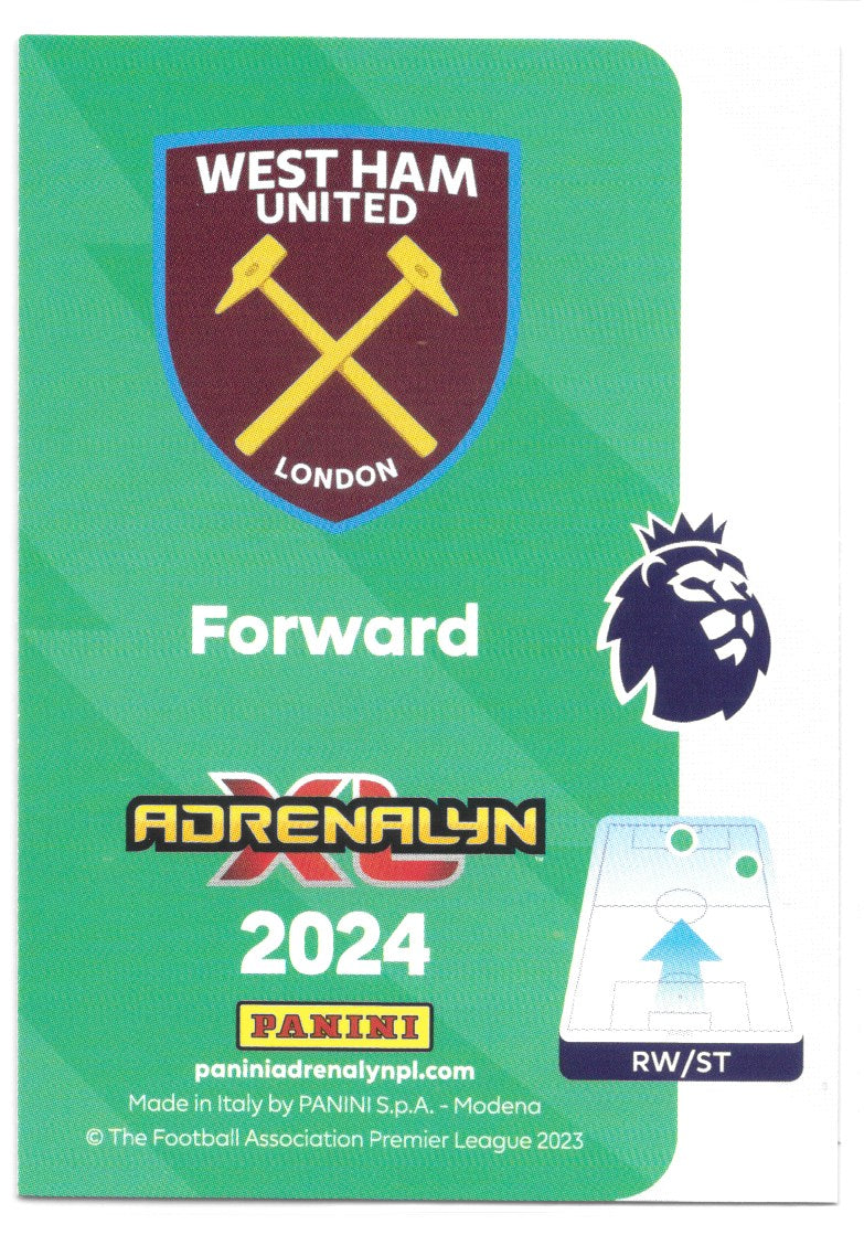 Jarrod Bowen (West Ham United) Limited Edition Premier League Adrenalyn XL 2024