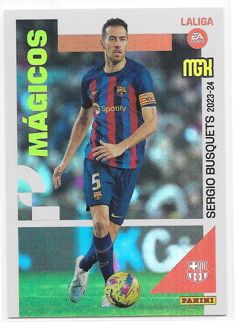 Sergio Busquets (FC Barcelona) Magicos Panini MegaCracks La Liga 23-24