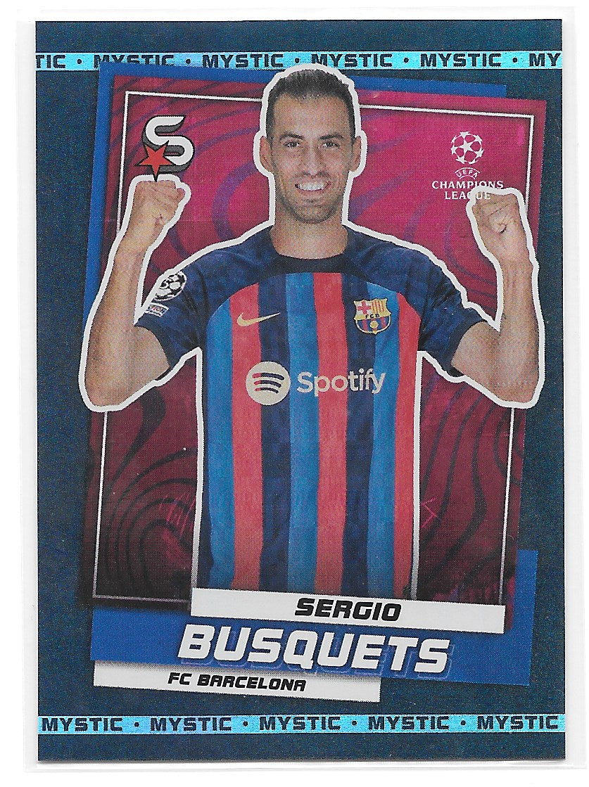 Sergio Busquets (FC Barcelona) Mystic Topps SuperStars 22-23