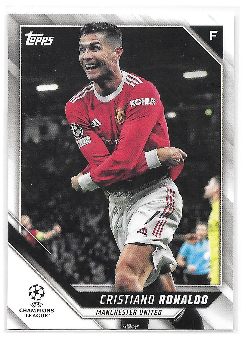 Cristiano Ronaldo (Manchester United) Base Topps UEFA Champions League Flagship 21-22