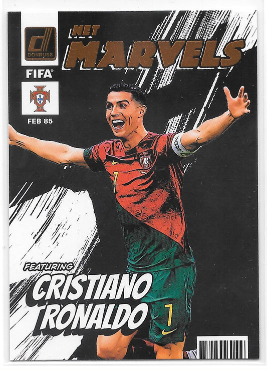 Cristiano Ronaldo (Portugal) Net Marvels Panini Donruss Soccer 22-23