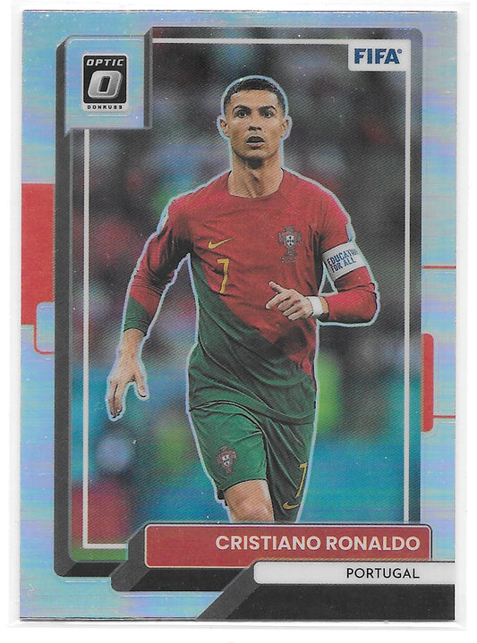 Cristiano Ronaldo (Portugal) Optic Holo Panini Donruss Soccer 22-23