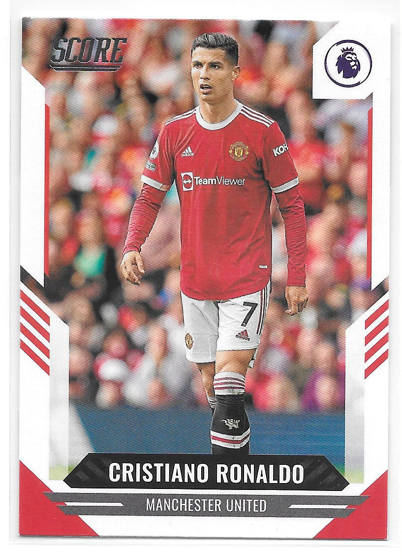 Cristiano Ronaldo (Manchester United) Base Panini Score Premier League 21-22