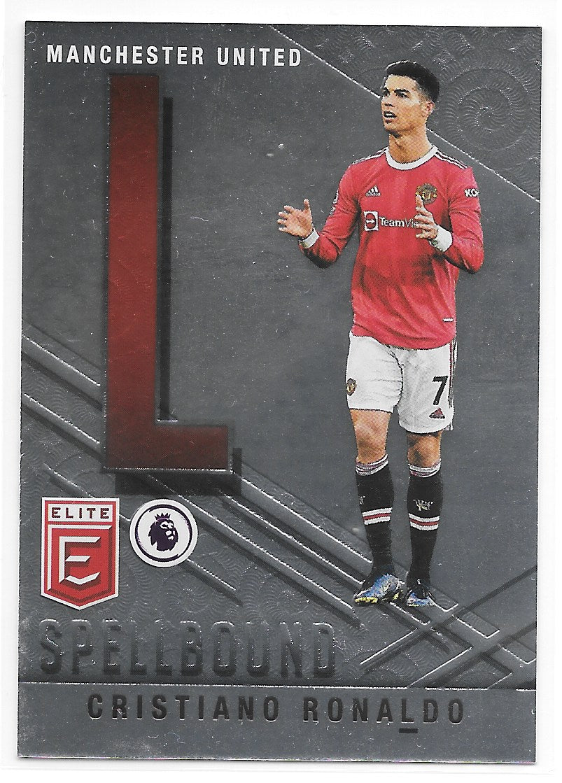 Cristiano Ronaldo (Manchester United) Spellbound L Panini Donruss Elite Premier League 21-22