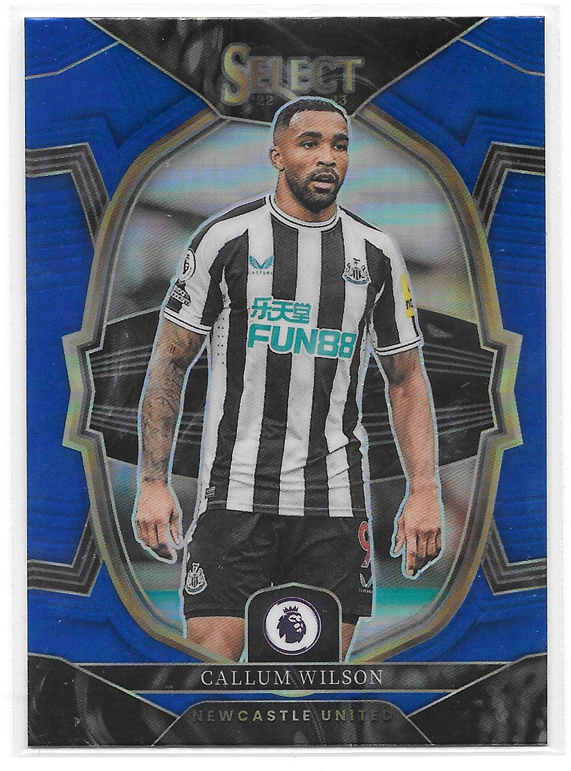 Callum Wilson (Newcastle United) Terrace Blue Panini Select Premier League 22-23