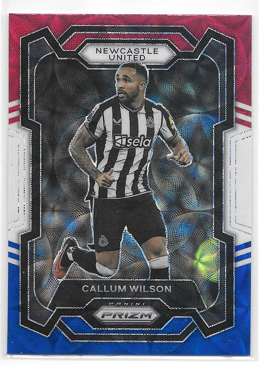 Callum Wilson (Newcastle United) Red White & Blue Choice Panini Prizm Premier League 23-24