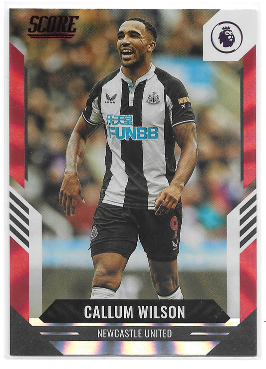 Callum Wilson (Newcastle United) Red Laser Panini Score Premier League 21-22