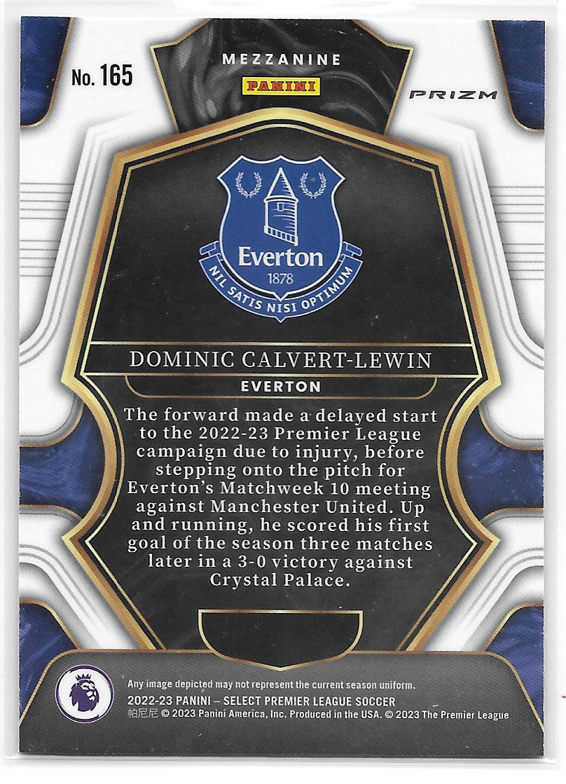 Dominic Calvert-Lewin (Everton) Mezzanine Pink Ice Panini Select Premier League 22-23