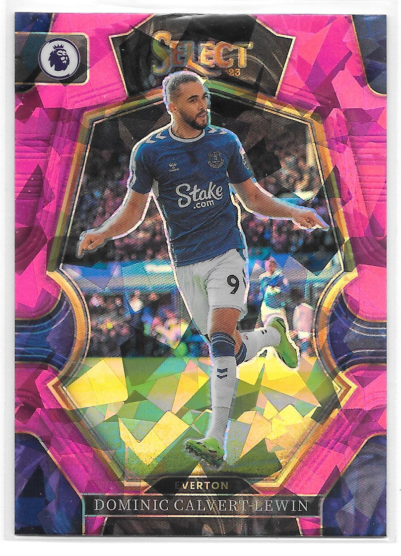 Dominic Calvert-Lewin (Everton) Mezzanine Pink Ice Panini Select Premier League 22-23