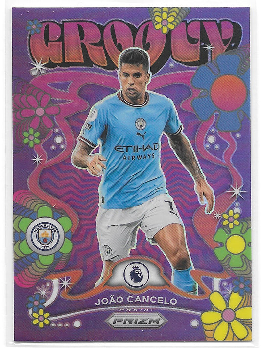 Joao Cancelo (Manchester City) Groovy SSP Panini Prizm Premier League 22-23