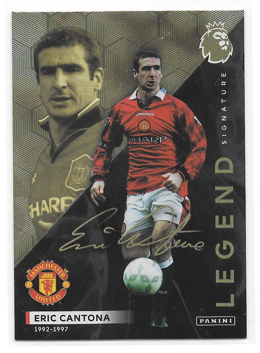 Eric Cantona (Manchester United) Legend Signature Panini Premier League Adrenalyn XL 2024