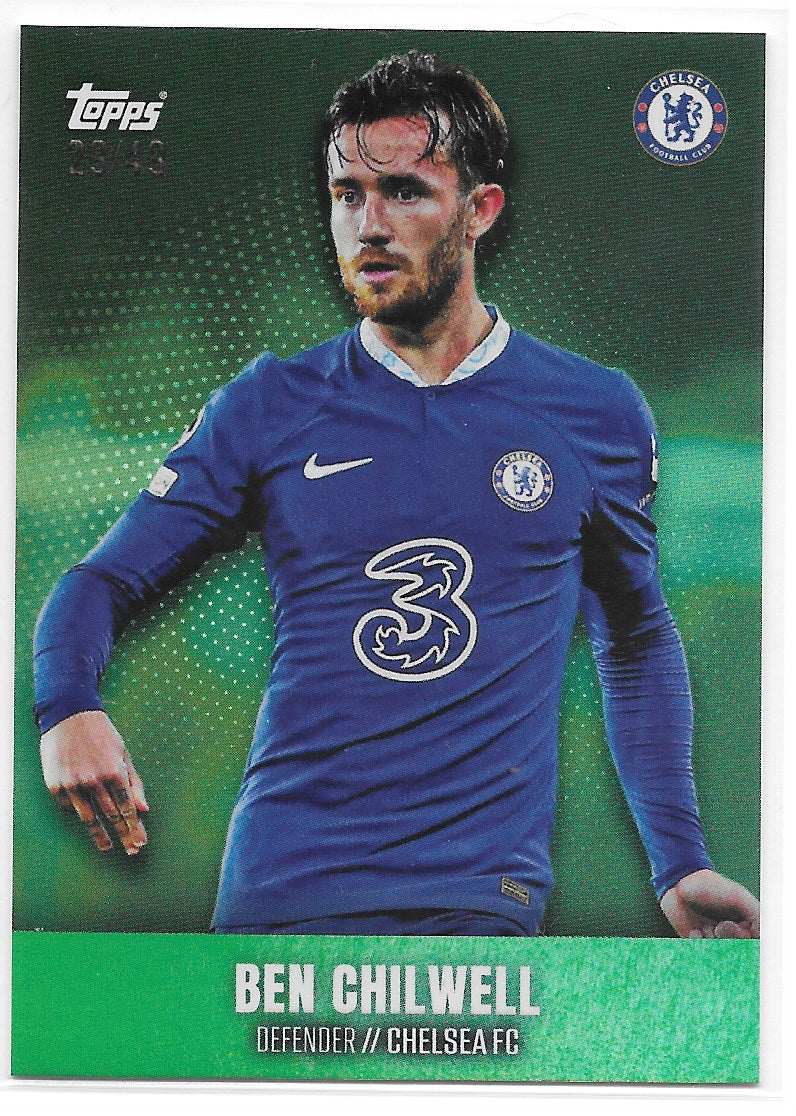 Ben Chilwell (Chelsea FC) /49 Topps Chelsea Team Set 22-23