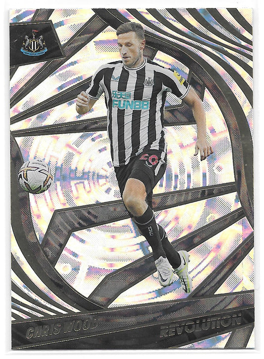 Chris Wood (Newcastle United) Fractal Panini Revolution Premier League 22-23