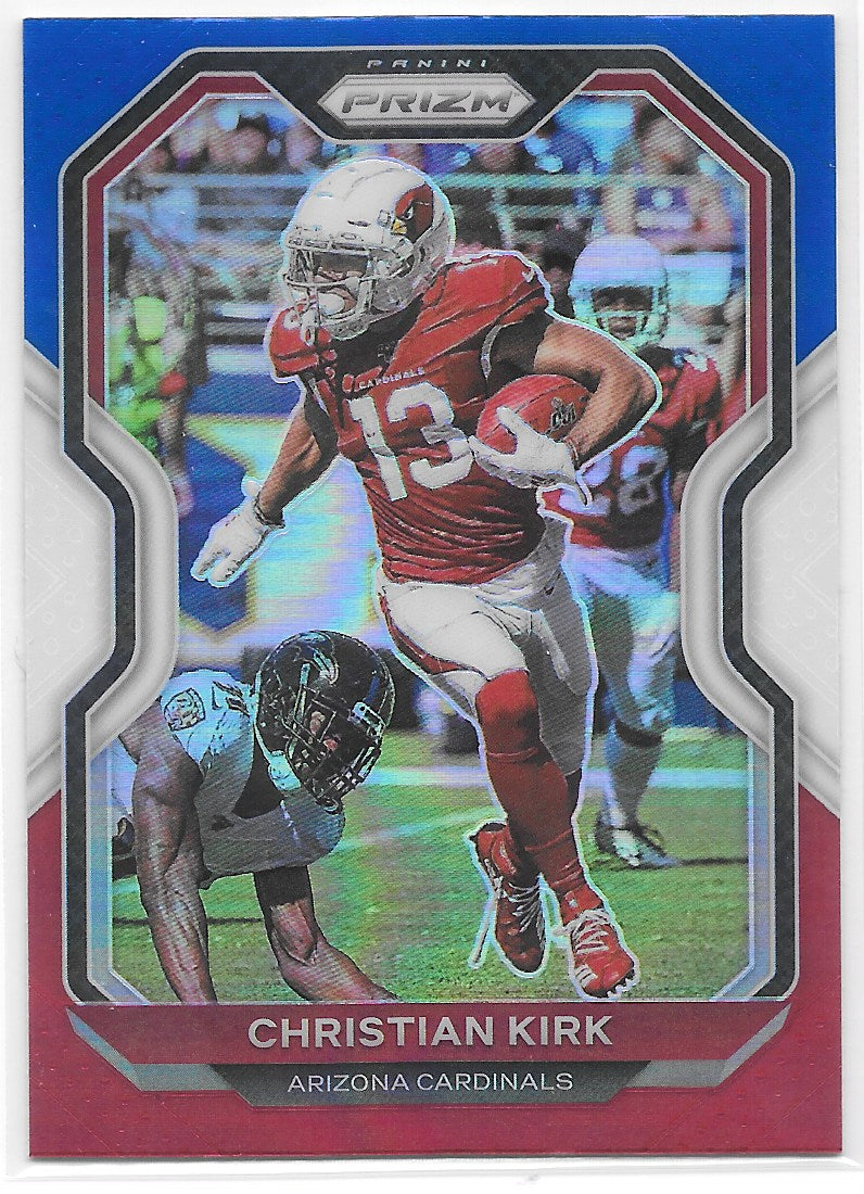 Christian Kirk (Arizona Cardinals) Red White Blue Panini Prizm Football 2020