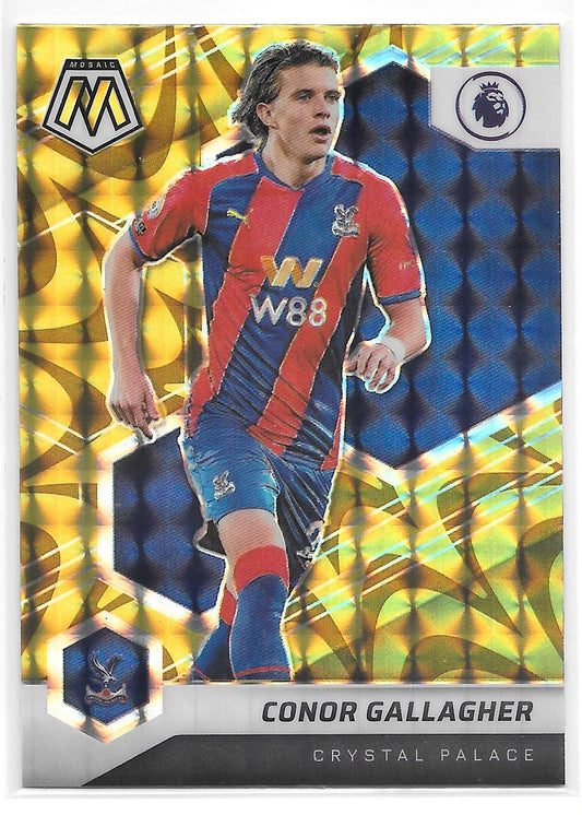 Conor Gallagher (Crystal Palace FC) Reactive Gold Panini Mosaic Premier League 21-22