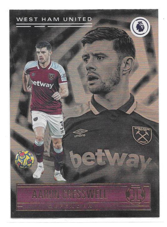 Aaron Cresswell (West Ham United) Panini Chronicles Illusions Premier League 2021-22