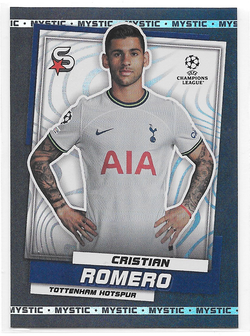 Cristian Romero (Tottenham Hotspur) Mystic Topps SuperStars 22-23