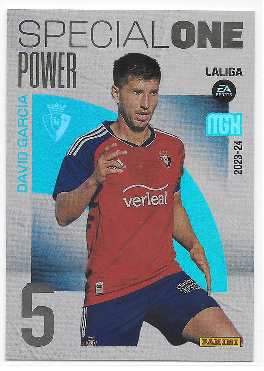 David Garcia (Osasuna) Special One Power Panini MegaCracks La Liga 23-24