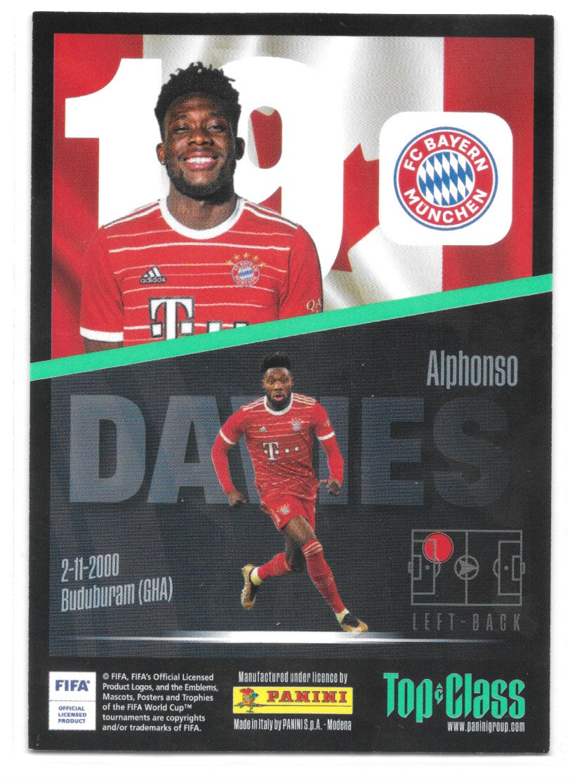 Alphonso Davies (FC Bayern Munchen) Holo Giants Panini Top Class 2023