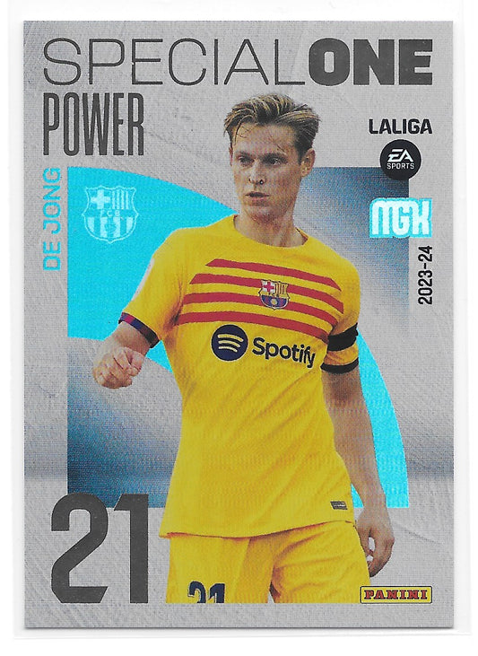 Frenkie De Jong (FC Barcelona) Special One Power Panini MegaCracks La Liga 23-24