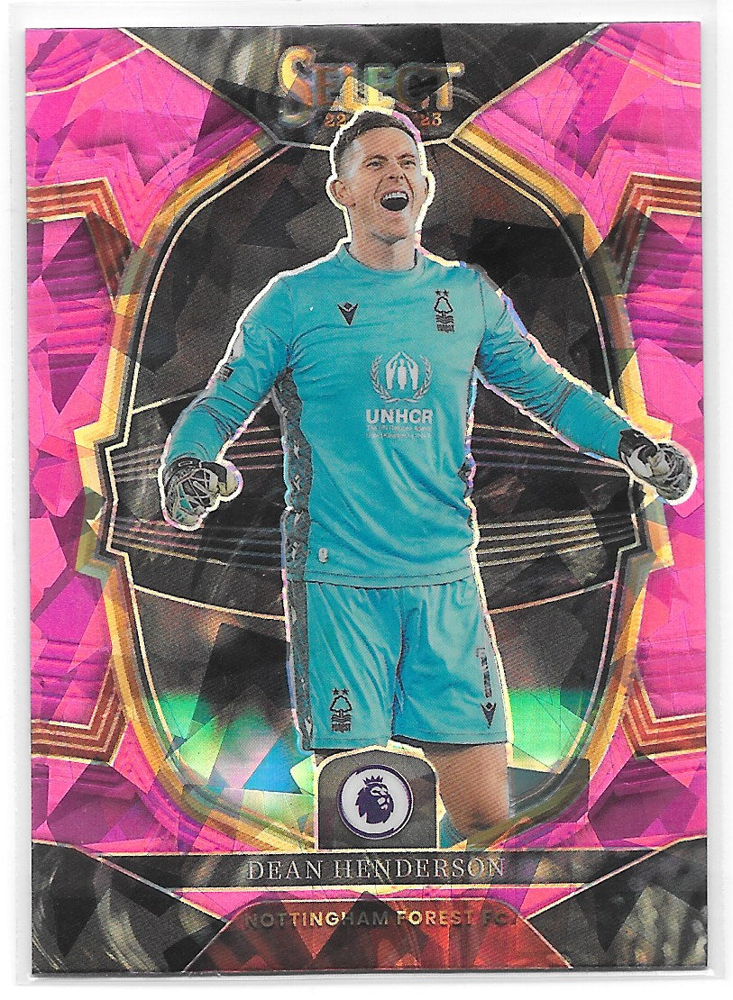 Dean Henderson (Nottingham Forest FC) Terrace Pink Ice Panini Select Premier League 22-23