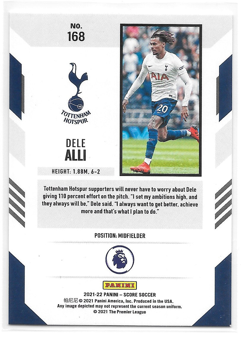 Dele Alli (Tottenham Hotspur) Pink Laser /25 Panini Score Premier League 21-22