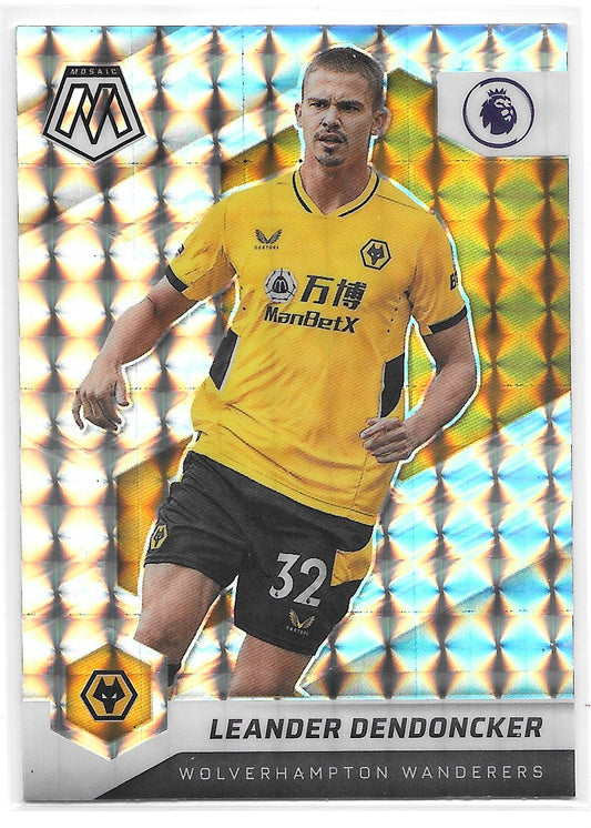 Leander Dendoncker (Wolverhampton Wanderers) Mosaic Panini Mosaic Premier League 21-22