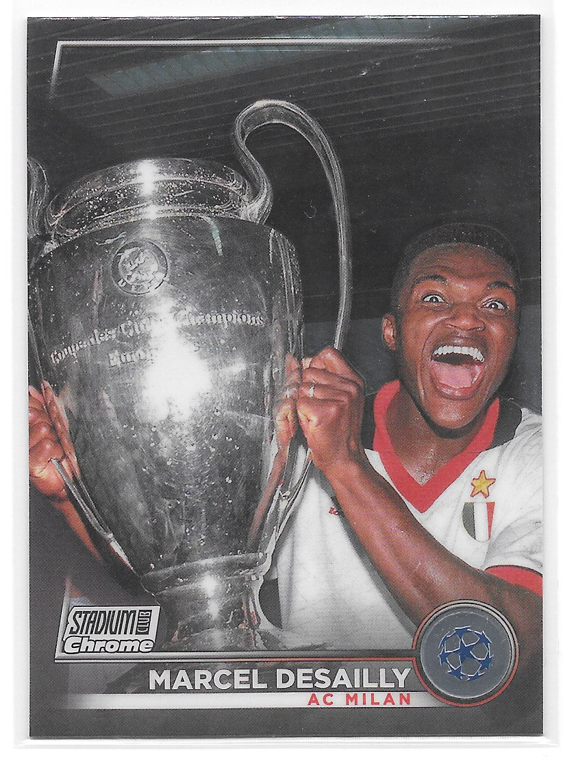 Marcel Desailly (AC Milan) Base Topps Stadium Club Chrome 22-23