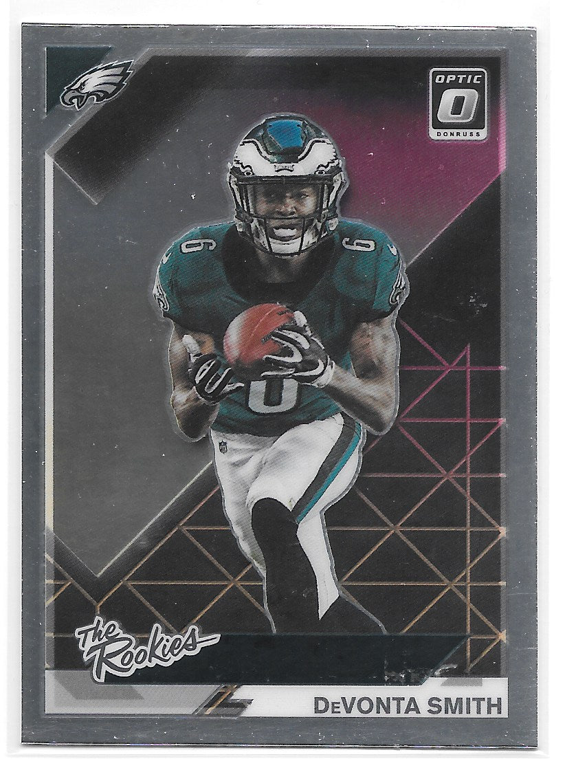 DeVonta Smith (Philadelphia Eagles) The Rookies Panini Donruss Optic Football 2021