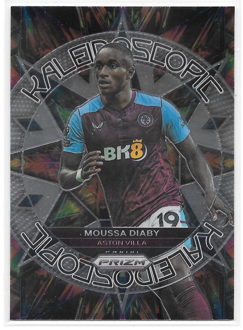 Moussa Diaby (Aston Villa) Kaleidoscopic Panini Prizm Premier League 23-24