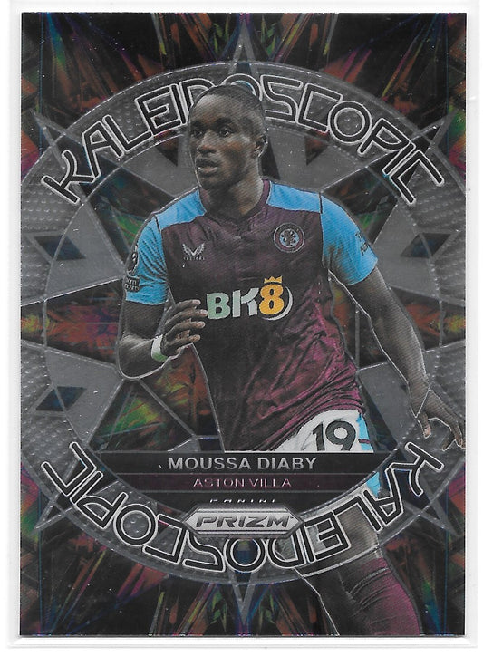 Moussa Diaby (Aston Villa) Kaleidoscopic Panini Prizm Premier League 23-24