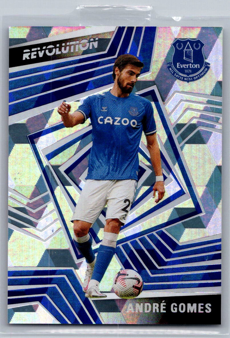 Andre Gomes (Everton) Cubic /25 Panini Revolution Premier League 20-21