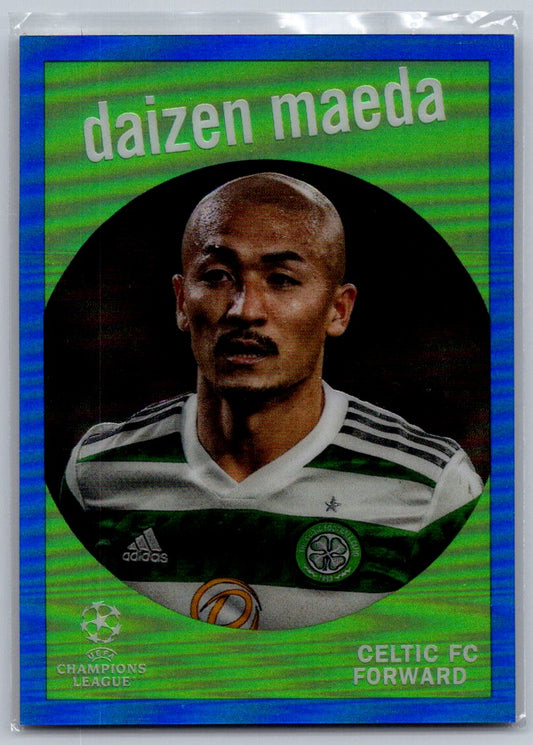 Daizen Maeda (Celtic FC) 1959 Blue Refractor /150 Topps Chrome UCC 22-23
